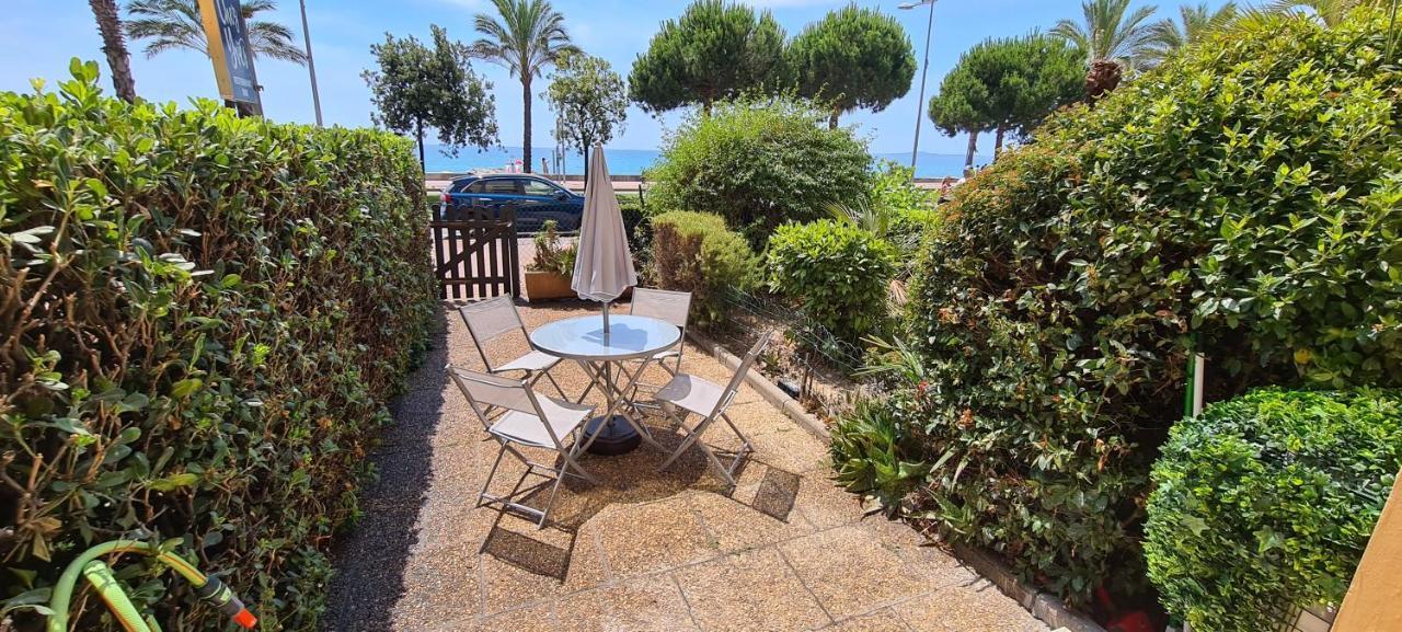 Studio De La Plage - Mer, Terrasse Et Garage Cagnes-sur-Mer Bagian luar foto