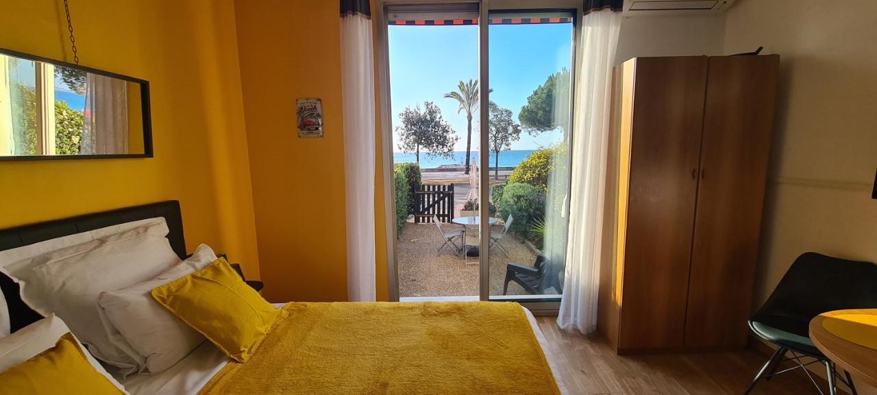 Studio De La Plage - Mer, Terrasse Et Garage Cagnes-sur-Mer Bagian luar foto